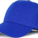 Edoneery Men Women Baseball Cap-Low Profile Adjustable Washed Cotton Golf Dad Hat, Dark Blue