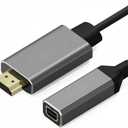 Elecbee HDMI to Mini for Display Port Converter Adapter Cable 4K X 2K HDMI Male to Female Video Cable