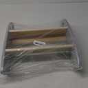 Wooden Step Stool, Two Step Stools, 300 lb. Load Capacity, with Safety Non-Slip Pads and Handles, Bamboo Step Stool for Bathroom and Kitchen, Children's Step Stools (Grizzly)