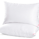 EIUE Hotel Collection Bed Pillows for Sleeping 2 Pack Queen Size，Pillows for Side and Back Sleepers,Super Soft Down Alternative Microfiber Filled Pillows,20 x 30 Inches