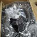 Spin360 360° Fan, Height-Adjustable Floor & Table Fan (Black), Medium