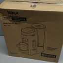 Ninja Pod & Grounds Specialty Single-Serve Coffee Maker, K-Cup Pod Compatible, Brews Grounds, Compact Design, Built-In Milk Frother, 56-oz. Reservoir, 6-oz. Cup to 24-oz. Mug Sizes, Stone, PB051ST