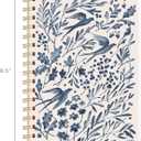 Fringe Studio Classic Paperback Spiral Journal, PROVENCE 6" w x 9.5" h, 160 pages, Memento Collection (140PA002FSC)