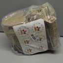 30 PCS Valentine Heart Shaped Egg Cartons with Labels, Easter Pulp Paper Egg Cartons 3 Count with Jute Rope, Cute Egg Basket Storage Container Holder, Lover Gift Chicken Eggs Crate