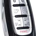 Key Fob Replacement Fits for Chrysler Pacifica 2017 2018 2019 2020 2021 Voyager 2020 Proximity Smart Keyless Entry Remote Control M3N-97395900 68217832AC 68217832AB 7 Buttons