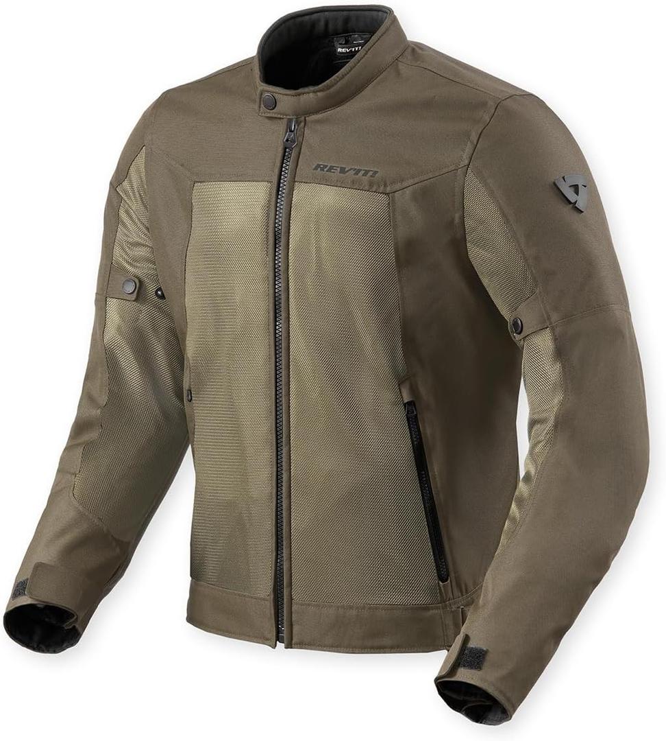 REV'IT! Men's Eclipse 2 Mesh Motorcycle Jacket (Tarmac - Large)
