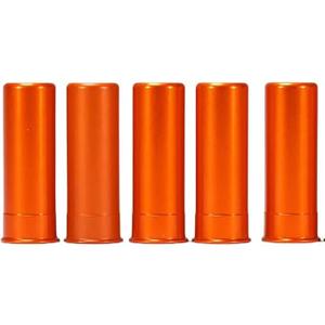 A-ZOOM 12 Gauge SNAP-Cap, Orange, 5PK