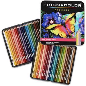 Prismacolor Premier Colored Pencils, Soft Core, Assorted Colors, 48 Count - Durable, Vibrant, Ultra-Smooth, Adult Coloring, Drawing, Sketching, Arts & Crafts