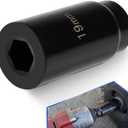 For Honda 19mm Crank Bolt Socket 77080 Harmonic Balancer Socket Tool, 3 Times Momentum Power of Standard Impact Socket