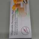 Keenpioneer Piping Bag - Disposable Cake Decorating Bag 100 Count, 12 inch, Clear