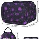 Poray Pop Up Baby Bed Tent Privacy Tent for Toddler Sleeping with 2 Zipper Doors,Breathable Mesh Windows and Portable Carry Bag, Small Double