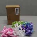 6pcs Self Adhesive Curly Bows for Gift Wrapping, Sparkling Ribbon Bows for Present Boxes, Birthday, Christmas, Wedding Decorations