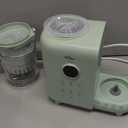 Bear Baby Food Maker with 18.5oz Dual-Layer Steam Baskets, OneStep Baby Food Processor Steamer Puree Blender Grinder Mills, Auto Cooking Grinding&Sterili-zing for Healthy Homemade Baby Food, BPA-Free (Green)