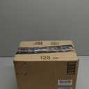 LMS Modern Pendant Lighting Gold Globe Pendant Light Fixture, Mid Century Chandelier One Light Hanging Fixture for Kitchen Island, Adjustable Indoor Lighting for Dinning Room Bedroom, LMS-187 (8" White Glass, 1 pack)