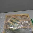 Bamboo Dish Drying Rack with Utensil Holder, Collapsible Wooden Dish Drainer Rack, 3-Tier Large Folding Drying Holder for Kitchen Counter 51 pcs Grid