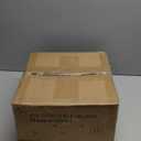 HOMEFORT Storage Shelves, 5-Wire Shelving, Metal Shelving Unit Adjustable Storage Shelves Rack for Kitchen, Pantry, Bathroom, Black, 11.4" W x 11.4" D x 46" H