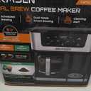 AIRMSEN 12-Cup Programmable Dual Coffee Maker Single Serve Machine for K-Cup Pods & Ground, 1000W Fast Brew, Delay Start, 2H Keep Warm, Touchscreen, 60oz Tank, Glass Carafe Home & Office