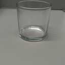 WHOLE HOUSEWARES | 4"X4" Glass Cylinder Vase | Candle Holder | Decorative Centerpiece Arrangement for Wedding Party Event Home Office Decor | Set of 6