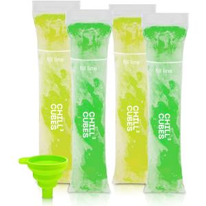 200 Disposable Popsicle Mold Bags - Easy Fill & Zip Seal, Popsicle Sleeves Bags for DIY Frozen Treats, Parties & More - BPA-Free