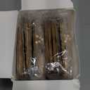 20PCS Wood Mini Chalkboard Sign and Replacement Stickers, Food Labels for Party Buffet,Blackboard for Message Board Signs,Weddings Place Cards, Birthday Party