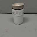 Owala SmoothSip Slider Insulated Stainless Steel Coffee Tumbler, Reusable Iced Coffee Cup, Hot Coffee Travel Mug, BPA Free 12 oz, Vanilla Bean