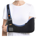 Velpeau Arm Sling Shoulder Immobilizer for Women and Men, fit Left or Right Arm - Rotator Cuff Support Brace - Medical Sling for Shoulder, Clavicle, Elbow Injury (Comfort type, Large: Bust 33.5″-41″)