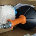 Drain Auger, Clog Remover with Drill Adapter, 25 Feet Flexible Plumbing Snake Use Manually or Powered for Kitchen, Bathroom and Shower Sink, Comes with Gloves (orange)