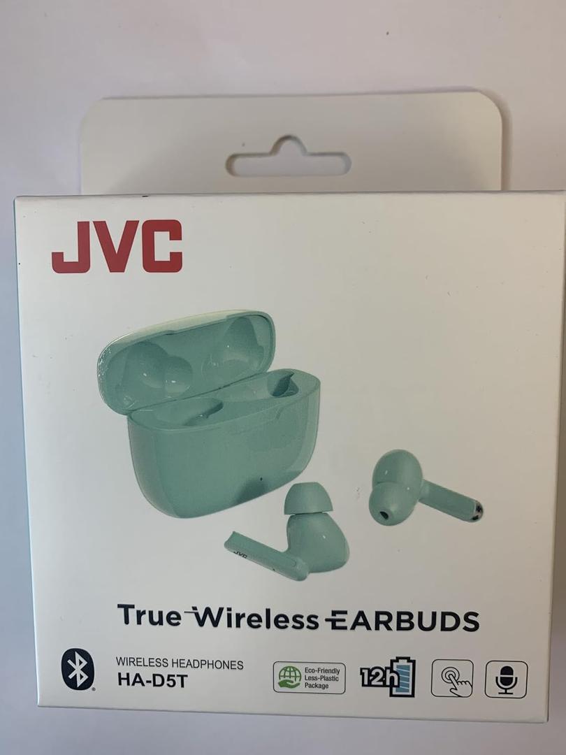 JVC Gumy Mini HA-D5TG Earset - Stereo - True Wireless - Bluetooth - 20 Hz - 20 kHz - Earbud - Binaural - in-Ear - Green