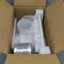 Bathroom Exhaust Fan with Light 12x12 IN Panel, Mounting Opening 11x11 IN 140CFM Ultra Quiet 1.0 Sone Exhaust Fan with 1500lm 6000K Light Ventilation Fan Combo for home, office etc (1-Color)