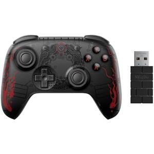 8BitDo Ultimate 2C Wireless Controller for Windows PC and Android, with Hall Effect Joysticks and Hall Triggers, 1000Hz Polling Rate, and Remappable L4/R4 Bumpers - Black Myth: Wukong