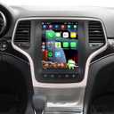 Volxcereo [2+64GB] Car Radio for Jeep Grand Cherokee 2014-2020 with Carplay&Android Auto, 9.7 inches Android Touch Screen Grand Cherokee Stereo, 1080P/HiFi Audio/Bluetooth/FM RDS/SWC