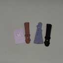 3 Pack Silicone Bands Compatible with Garmin Vivoactive 5 Watch Band/Vivoactive 6/3/3 Music, 20mm Soft Sport Strap Replacement for Venu Sq 2/Venu/Venu Sq & Forerunner 55/165/245/645 