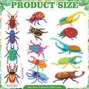 Lyrow 14 Pcs Beetle Embroidered Patch Vintage Insects Bug Iron on Applique Fabric Patches Unicorn Beetle Decoration or DIY Jeans Jacket Clothing Bag Caps Arts Craft Sewing Making