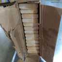 Greaton, Wooden Queen Bed Slats for Support Under Mattress  Replacement Wood Slats for Queen Size Bed Frame  Under Mattress Support Without Extra Height  2.38 Standard Width (Beige)