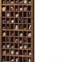 Wesiti 98 Slots 98 Slots Vintage Wooden Printer Tray Display
Rustic Wood Shot Glasses Display Case 32x12x2 Inch Brown Antique Printers Tray Holder for Bar Cabinet Collection Home Decor