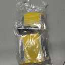 Nezyo 2 Pack Identity Protection Roller Stamp Identity Theft, Confidential, Privacy Roller Stamp Information Blocker and 4 Pack Refill Ink for ID Account Data Address Security (Yellow)