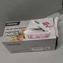 8 Blade All-in-1 Vegetable Chopper Mandoline Slicer with Container, Food Chopper, Onion Chopper, Veggie Cutter for Salad, Kitchen Gadgets Accessories Essentials, White