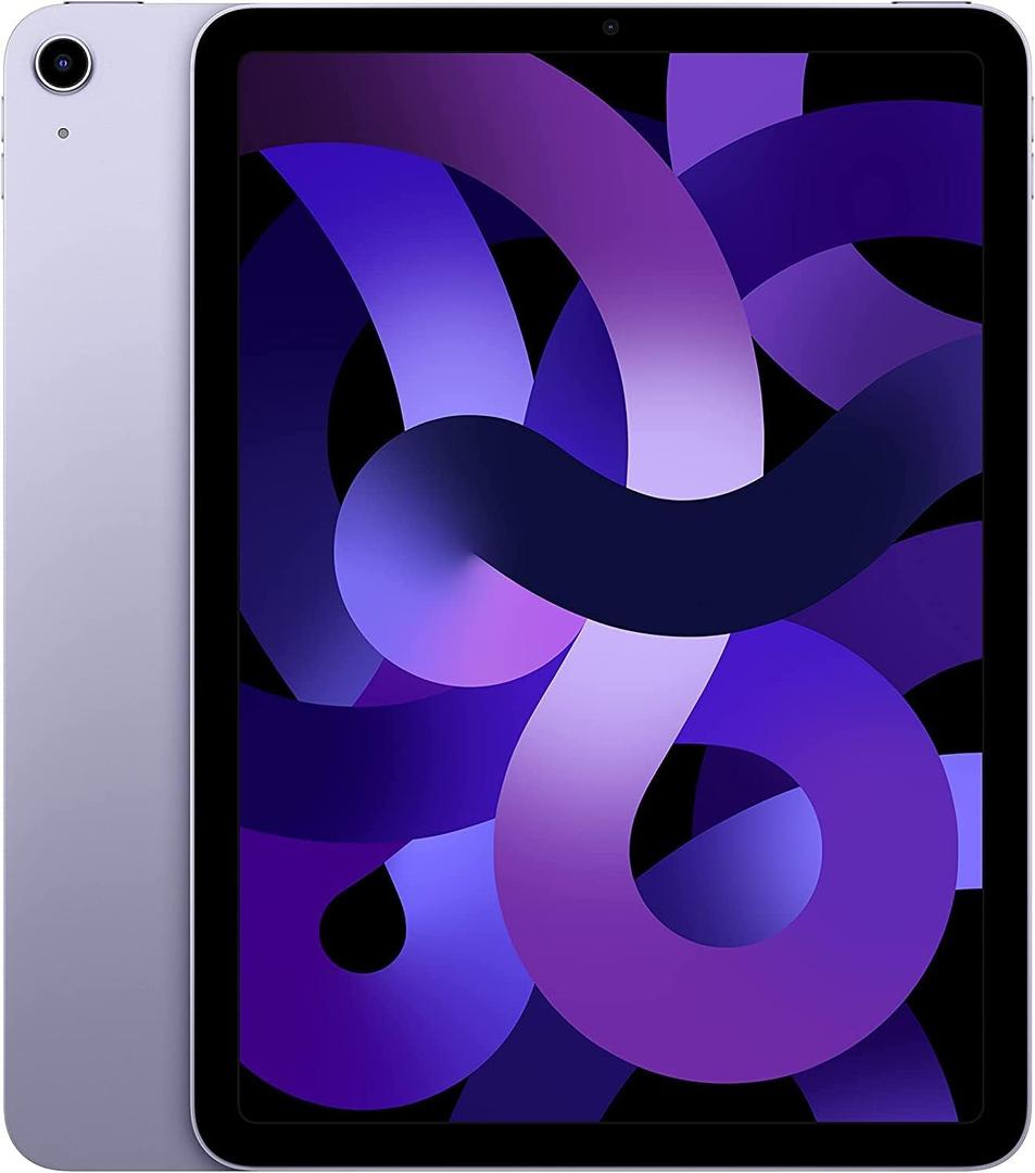 Apple Early 2022 iPad Air, 10.9-inch, Wi Fi, 64GB, Purple