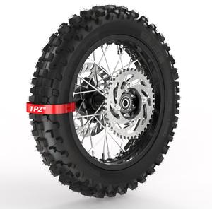 1PZ 12mm Axle Wheel Disk Brake 80/100-12 Tire Tube 12 inch Rear Rim