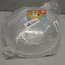 Microwave Cover for Food 2PCS Microwave Splatter Cover Large Microwave Plate Food Cover With Easy Grip Handle Anti-Splatter Lid With Enlarge Steam Vents,11.5 Inch,BPA Free & Dishwasher Safe 2-PCS