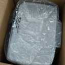 EKO Madison Brushed Stainless 50 Liter/13.2 Gallon Step Trash Can with Inner Liner - Fingerprint Resistant Finish