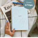 Lamare Travel Journal for Women Travel Notebook, Adventure Journal & Vacation Planner Great Traveler Gifts for Women & Couples