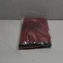 Upgraded Christmas Waffle Bath Mat, Super Absorbent Non Slip Bath Mats for Bathroom Floor, Machine Washable Bathroom Rugs with Tassels, Rubber Backed Bathroom Mats, Ultra Soft, 18" x 30", Burgundy