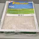 Filtrete 18x22x1 AC Furnace Air Filter, MPR 700, MERV 8, Tough on Pollen, Easy on Airflow, 3-Month Pleated 1-Inch Electrostatic Air Cleaning Filter, 2-Pack (Actual Size 17.69 x 21.69 x 0.81 in)