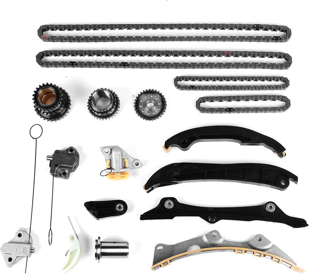 05184352AF Timing Chain Kit with Tensioner & Gear, Fits for 2016-2024 Ram 1500 Durango Promaster Voyager Pacifica Grand Cherokee Wrangler 3.6L, Kit Cadena de Tiempo Replace 05184364AD