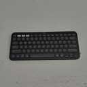 Logitech Pebble Keys 2 K380s, Multi-Device Bluetooth Wireless Keyboard with Customizable Shortcuts, Slim and Portable, Easy-Switch for Windows, macOS, iPadOS, Android, Chrome OS - Tonal Graphite