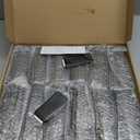 Sasigeiaa Flameless Candles with Embedded Star String - Battery Operated LED Candles, with Remote, 12 Grey Flickering Candles for Christmas, Weddings, Home Decor & Party, (D 2.3"×H 5" 6" 7")