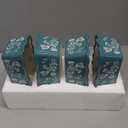 Wisenvoy Mini Loaf Pan Bread Pan Ceramic Loaf Pans for Baking Bread Mini Bread Loaf Pans 4-Pieces Bread Baking Pan (01 Turquoise)