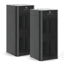 Medify MA-40 Air Purifier with True HEPA H13 Filter | 1,793 ft² Coverage in 1hr for Smoke, Wildfires, Odors, Pollen, Pets | Removal to 0.1 Microns | Black, 2 -Pack
