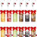 Skylety 12 Sets Teacher Appreciation Gifts in Bulk 13.5 oz Reusable Coffee Cups with Lid Straw Keychain Bows Thank You Teacher Gifts Back to School Party Favor Employee Office Supplies (Round)